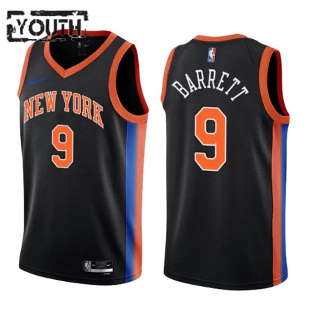 Dres New York Knicks RJ Barrett 9 Nike 2022-23 City Edition Swingman - Dječji
